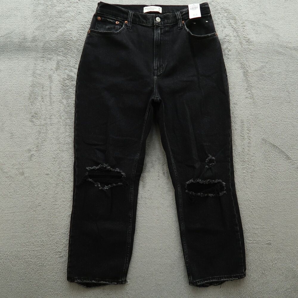 Abercrombie & Fitch Jeans Women's 6S High-Rise Ankle Straight 23.5" Inseam NWT